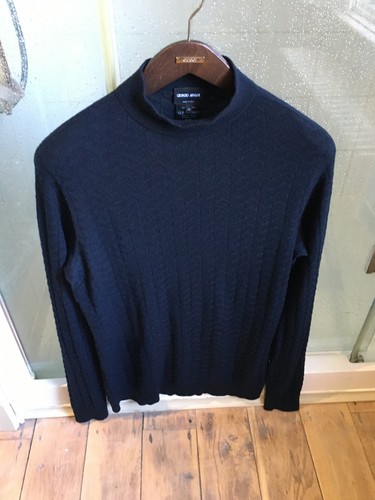 Giorgio armani mock neck wool - giorgio,