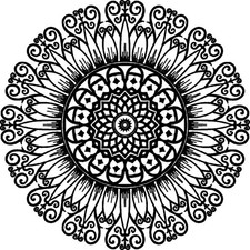 'Celtic Flower' Unmounted