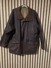 Mens M&S Brown Waxed Jacket