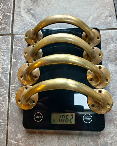 Solid brass brushed gold - brushed,