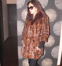 vintage ladies real mink fur coat size UK 8-10 Small