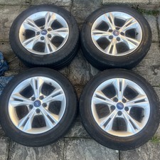 FORD FOCUS 16" ALLOY WHEELS  AND TYRE SET 215/55/16 7J cm5c1007axa