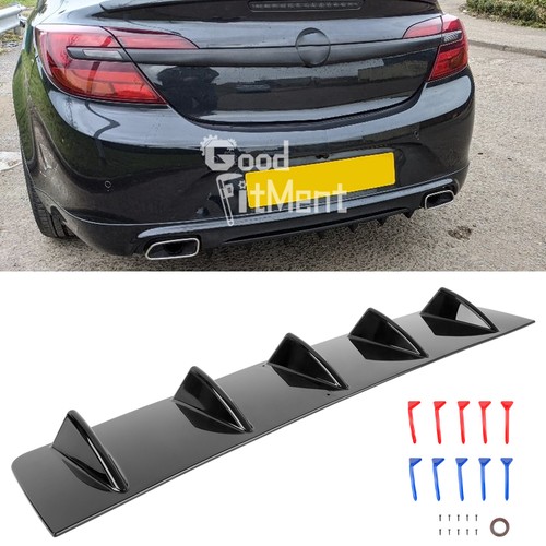 Rear bumper spoiler - rear,