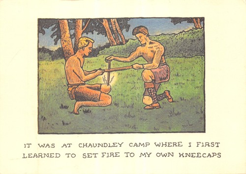 Glen baxter postcard - baxter,