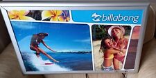 Billabong Illuminated Surf Shop Sign Rare Advertising Light box Hawaii Girls