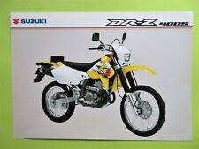 SUZUKI DR-Z400S BROCHURE - UK 2004 - DR-Z 400 TRIALS OFF ROAD 