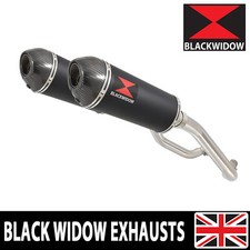 XT 660 X R 2004-2016 Exhaust Silencer Kit 300mm Oval End Cans 300BT