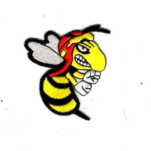 Vespa fighting wasp patch