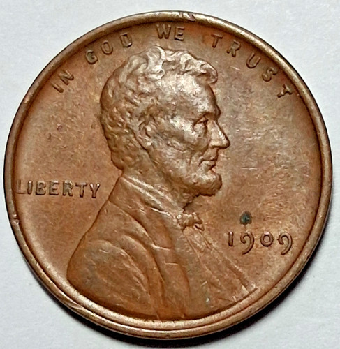 1909 vdb lincoln - lincoln, penny