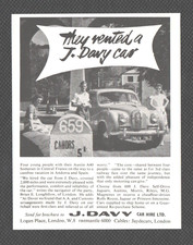 J. DAVY car hire LONDON 