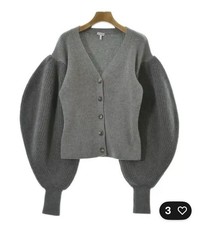 Loewe Designer Cardigan Jumper With Balloon Sleeves Size Medium