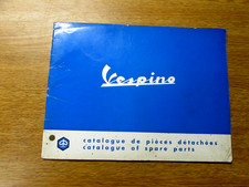 VESPA VESPINO genuine illustrated factory parts catalogue, 1968