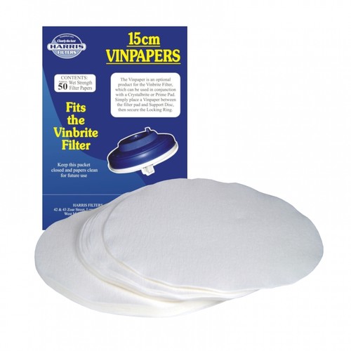 Harris vinbrite filter papers - harris,