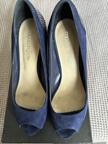 Moda pelle navy - pelle,