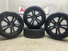 4x Genuine Refurb Audi Q5, SQ5 alloy wheels 20″ with good tyres Gloss Star Black