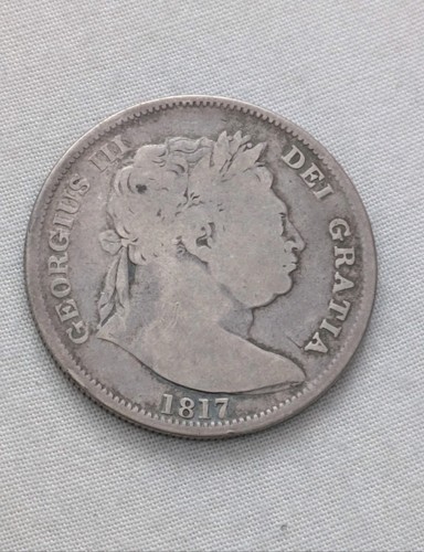 George iii halfcrown - iii, 1817