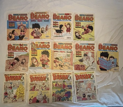 Beano and dandy comics - 4,