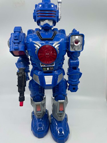 Electronic walking blue super - electronic,