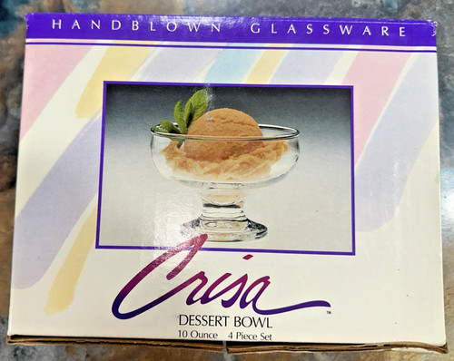 Vintage nib dessert bowls - dessert,