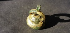 Exquisite VR 19th C bronze fob