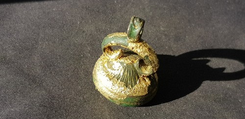 Exquisite 19th bronze fob - vr,