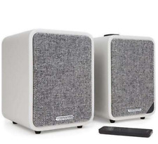 RUARK MR1 MKII BLUETOOTH DESKTOP SPEAKER SYSTEM - SOFT GREY