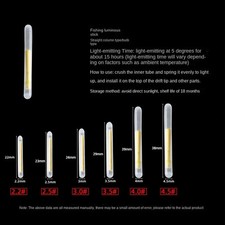 Glow Sticks Fishing Float