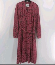 Richard Stump 16 Short Dress ladies 16S Raspberry Vintage Pink Raspberry 