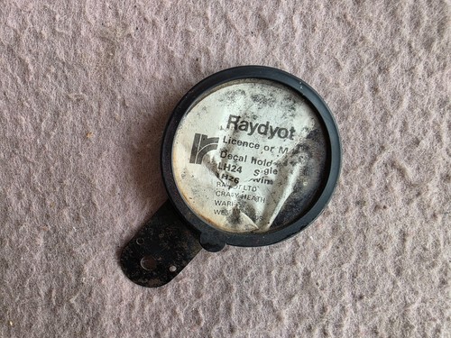 Vintage radyot tax disc - vintage,