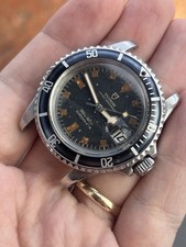Tudor Submariner Snowflake 9411/0 Rolex Case Ghost Bezel 1973