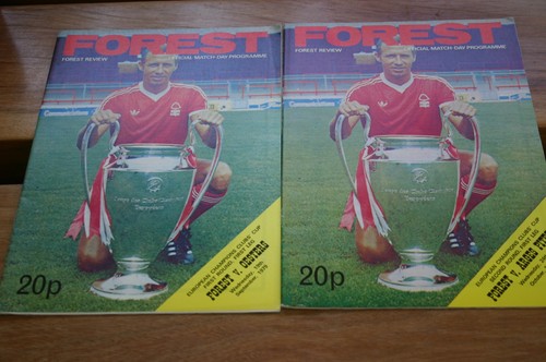 Two nottingham forest - forest, 1979