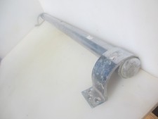 Large Vintage Brass Door Handle Shop Pull Pub Old Cinema Nickel Chrome Deco 36"