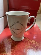 Harrods White Coffee Mug Set