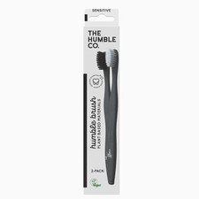 Adult Black Toothbrush 2 Pack