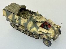 German Sd.Kfz.251/9 Hanomag, 1/35 built & finished for display, fine airbrushed