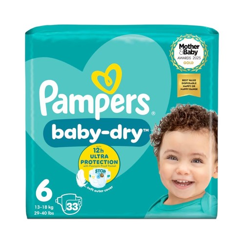 Pampers baby dry - dry, size