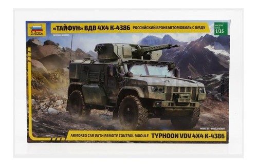 Zvezda 3648 typhoon 4x4 - zvezda,