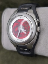Fossil Big Tic Mens/Womens Watch JR-8198 Chinese Dragon +New Battery VG