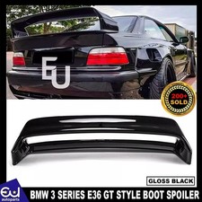 Rear boot spoiler - rear, for