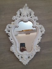 Vintage Fancy Ornate  White