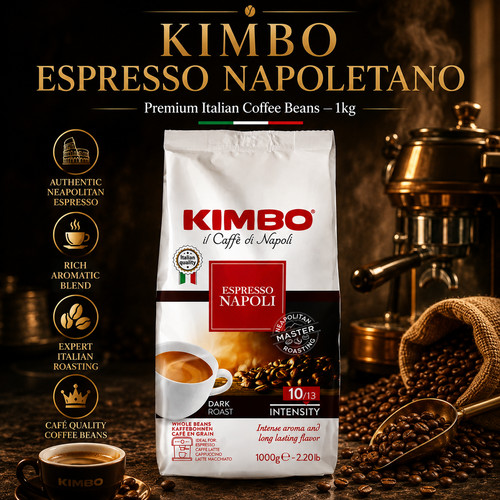 Kimbo espresso napoli whole - kimbo,