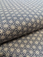 Grey Geometric Asano-ha Print