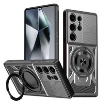 For Samsung Galaxy A15 A25 A35 A06 Magnetic Ring Stand Mag Safe Shockproof Case