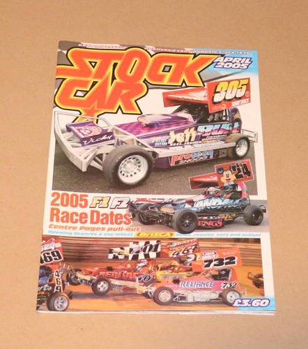 Stock car magazine - car, april