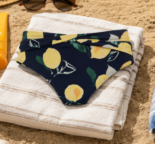 Joules belle lemon tree bikini - joules,