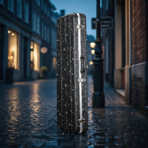 Electric guitar case pressure - case,