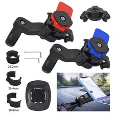 Quad-Lock Out Front Bike Twist Mountain Cradle Cycling Phone Rack Device Set UK