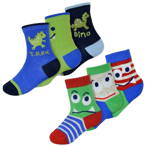 Pack baby boys monsters - 6,