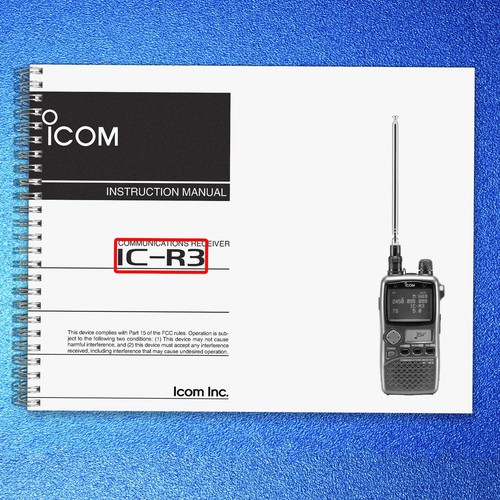 Icom communications - icom, ic-r3