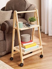 Wooden Folding Trolley by